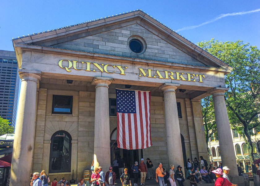 Quincy Market in Boston