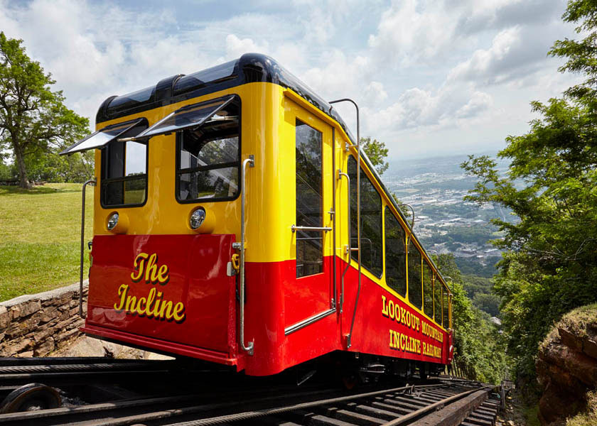 The Incline Railway at Lookout Mountain