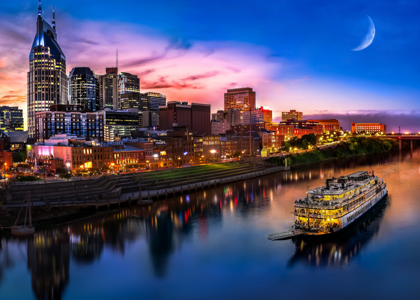 Riverboat Cruises near Nashville Skyline
